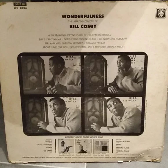 Warner Brothers, Bill Cosby, wonderfulness record album